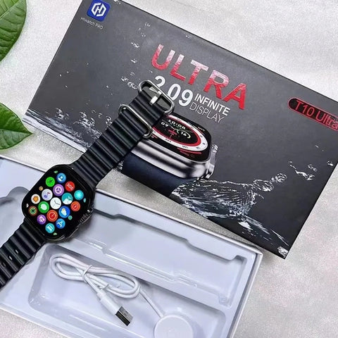 T10 Ultra Smart Watch 49mm Real Screw Smartwatch9 Ultra Health Monitor Wireless Charger Smart Watches Men Women Fitness Band 8 / T800 Ultra Smart Watch / T900 Ultra Smart Watch